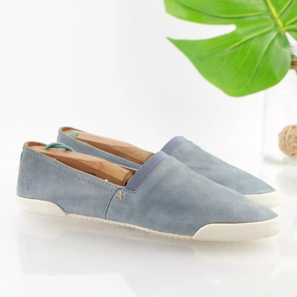 FRYE Women's Melanie Gray Slip-On Shoes Size 7 M US